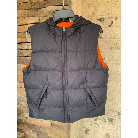 Abercrombie & Fitch Goose Down Hooded Vest-Size Medium - Picture 1 of 8